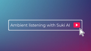 With as little as one click, Suki can listen in on a patient encounter and generate a structured note in MEDENT.