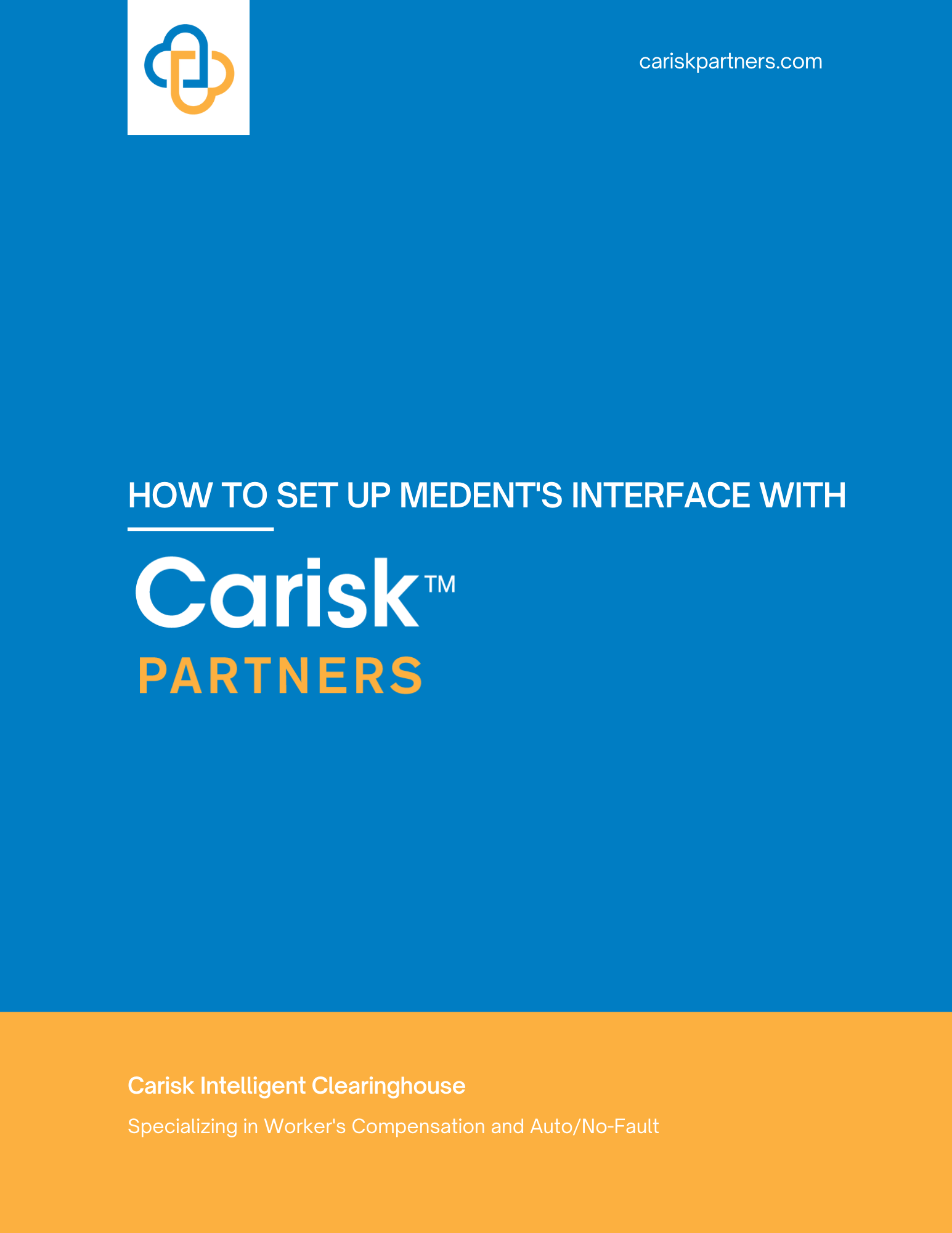 MEDENT Carisk Setup Guide