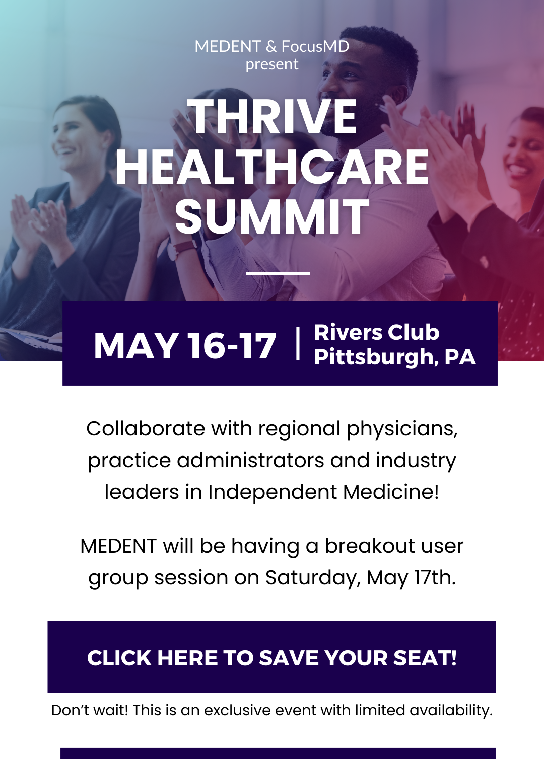 MEDENT THRIVE Event