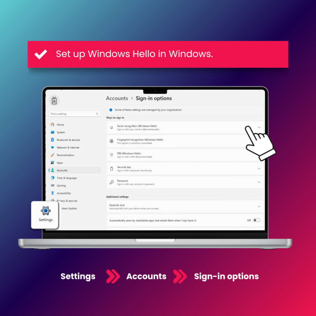 MEDENT Windows Hello Tip