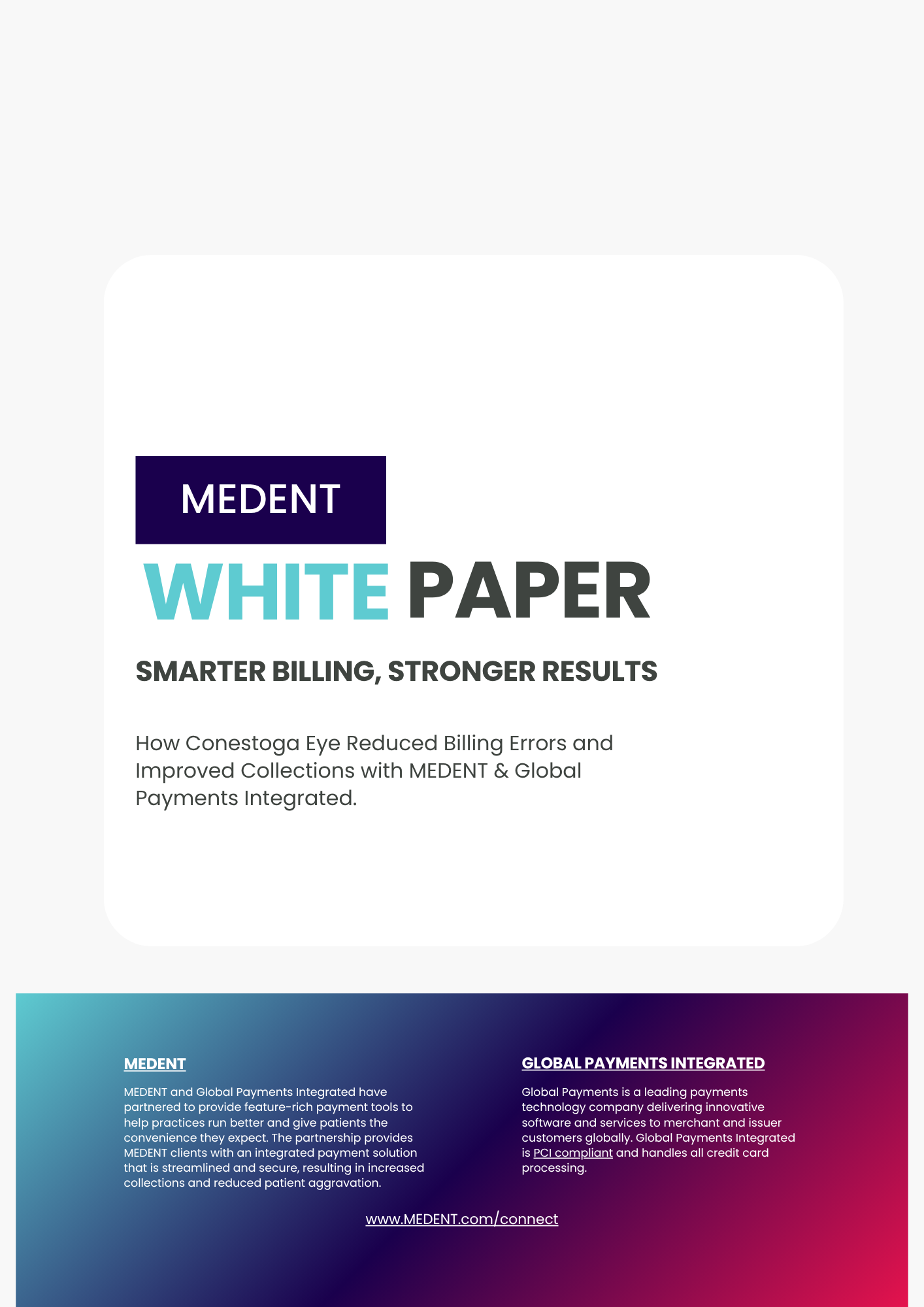 Conestoga Eye White Paper with MEDENT