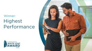 MEDENT Wins Surescripts White Coat Award for Highest Performance