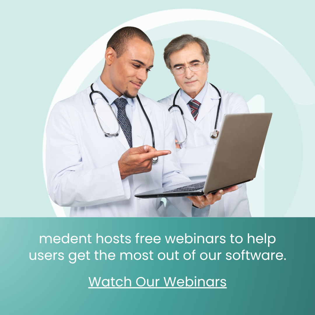 medent hosts webinars