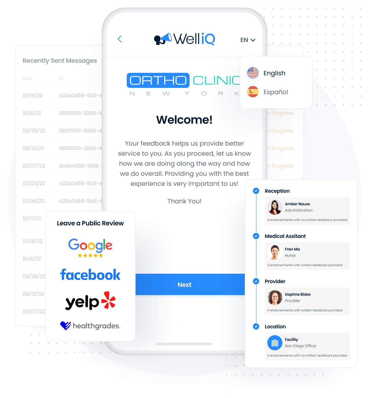 Well iQ Automation on Receiving Patient Feedback with medent