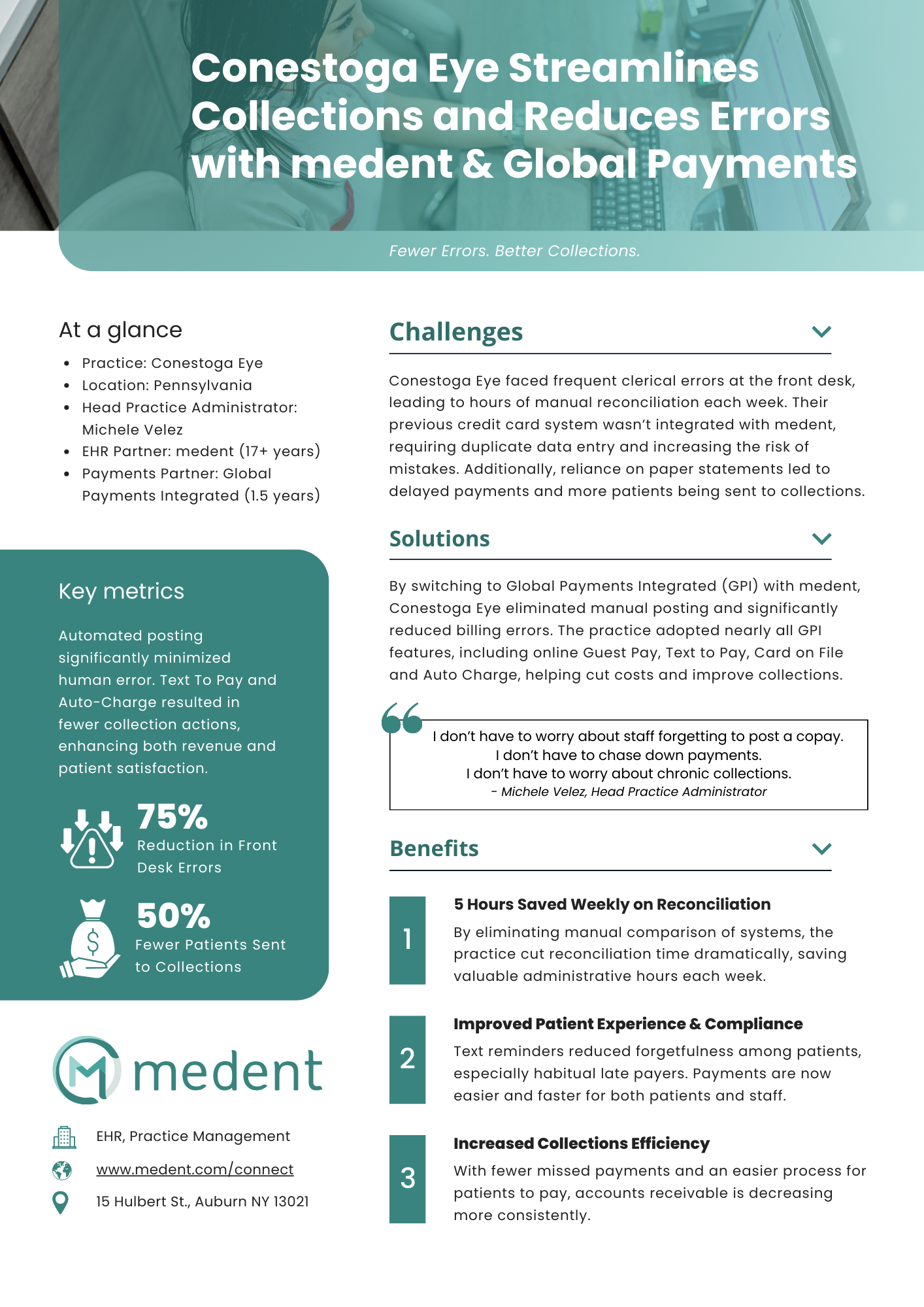 Conestoga Eye Case Study