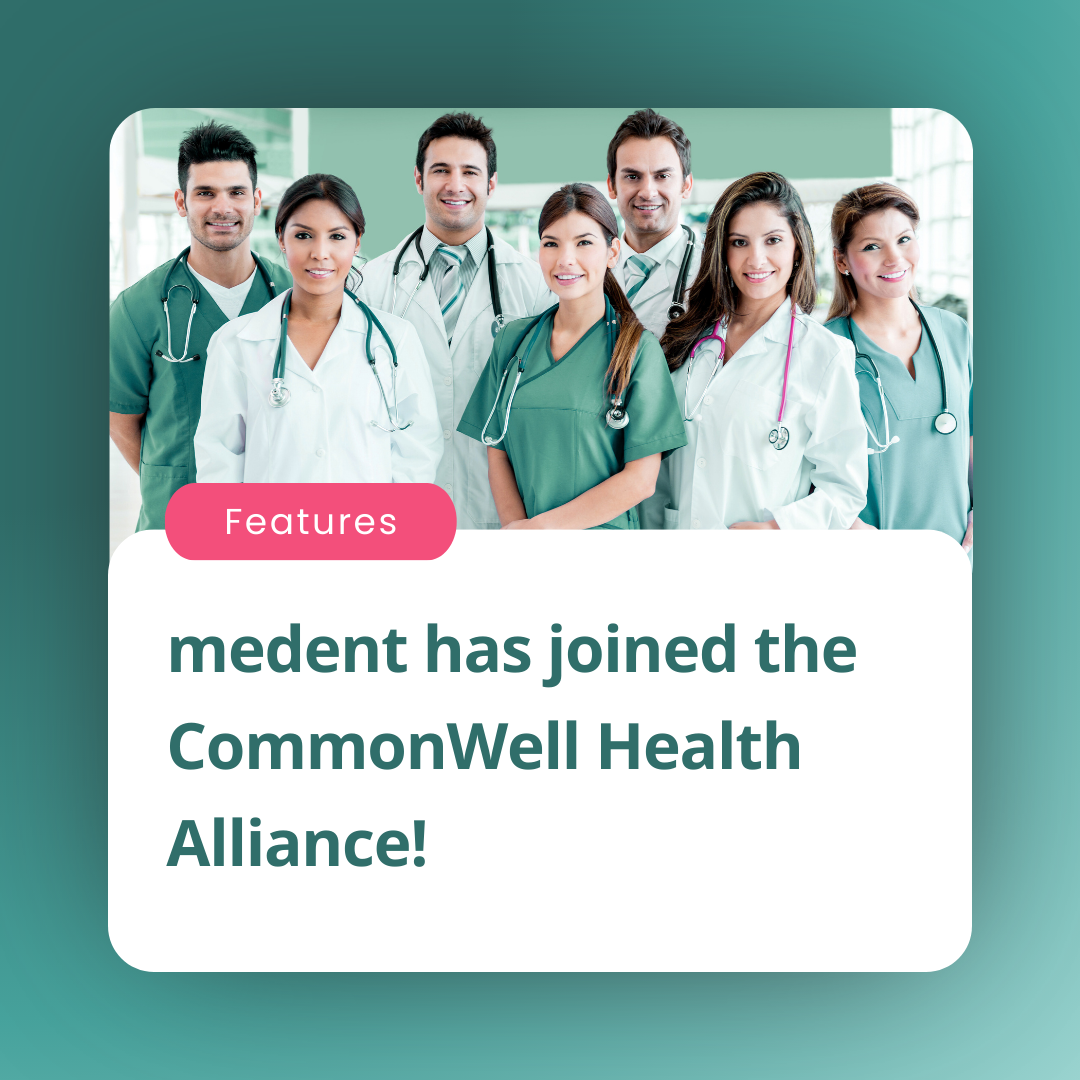 medent has joined the commonwell health alliance