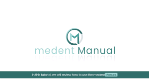 How to Search the medent Manual