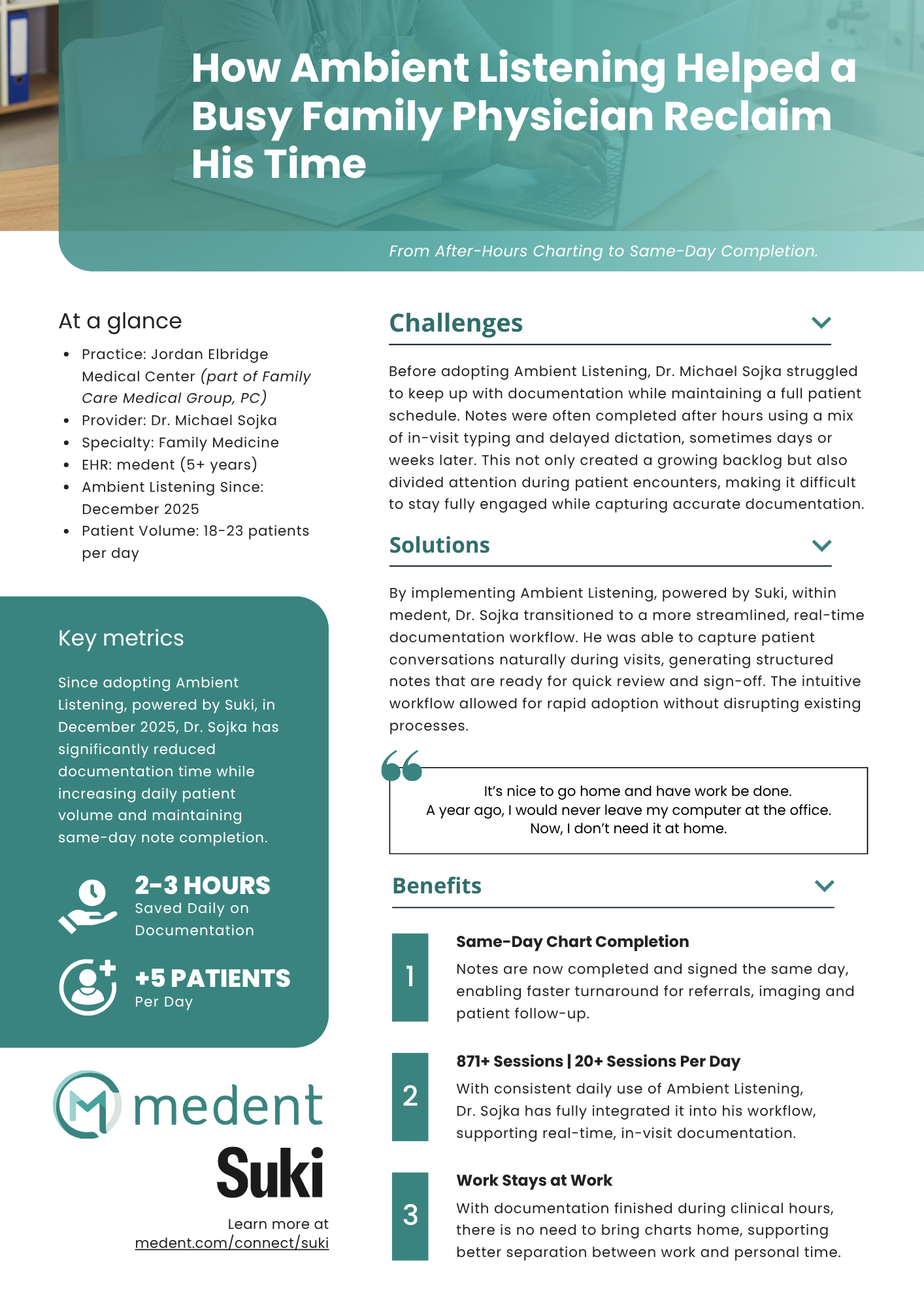 Ambient Listening Case Study - Dr. Michael Sojka